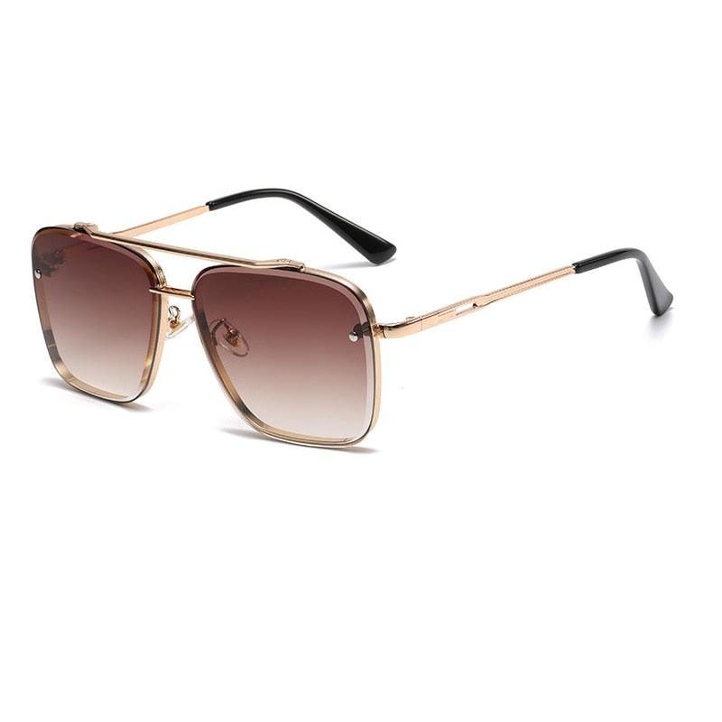 Lunettes de soleil homme Gold Tea As Picture