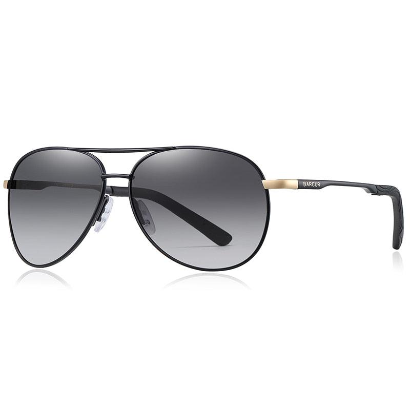 Lunettes de soleil polarisées BARCUR pour homme et femme Black Gradient BARCUR