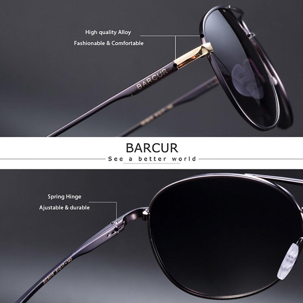 Lunettes de soleil polarisées BARCUR pour homme et femme
