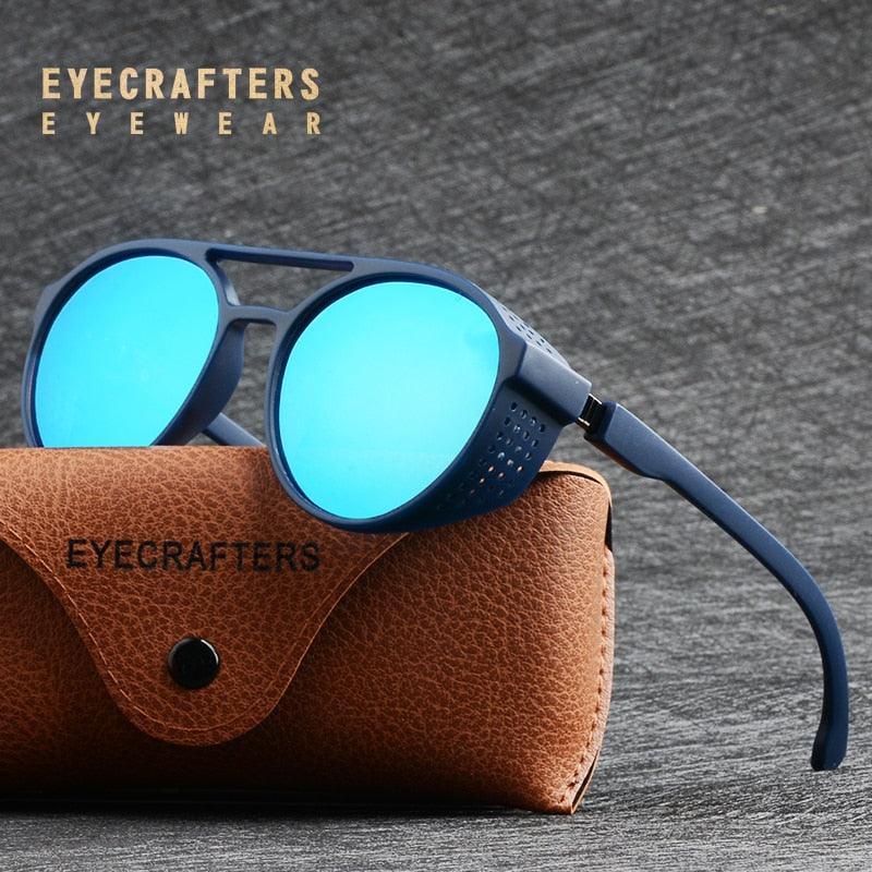 Lunettes de soleil, polarisées, rondes, rétro, Eyecrafters