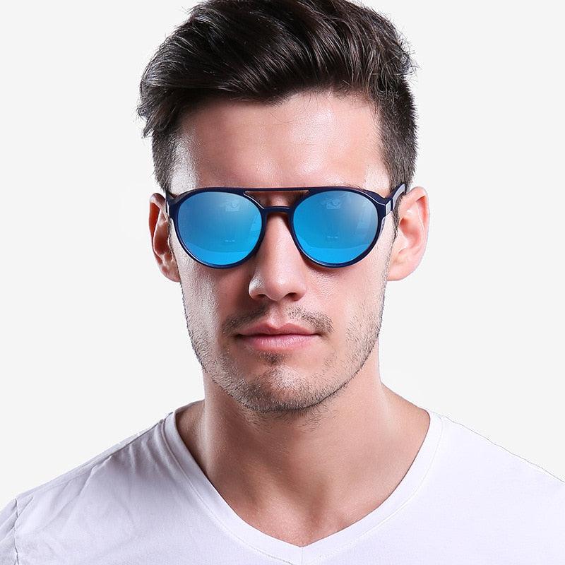 Lunettes de soleil, polarisées, rondes, rétro, Eyecrafters