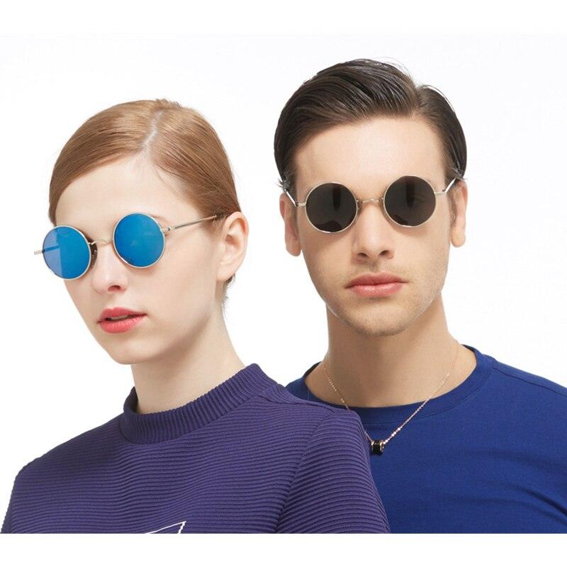 Lunettes de soleil rondes polarisées de marque TUZENGYONG pour hommes et femmes