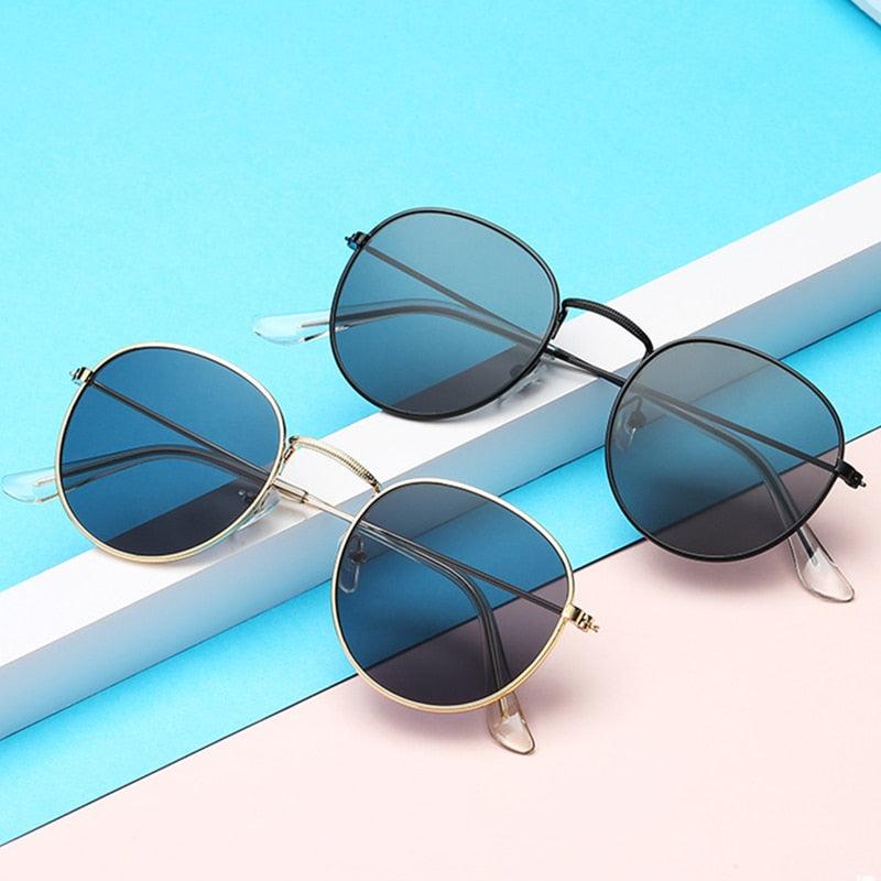 Lunettes de soleil rondes rétro