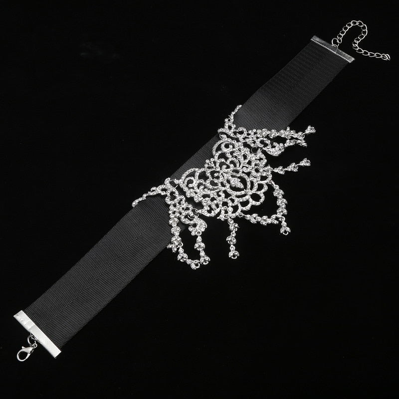 Luxury Rhinestone Choker - Collier Femme - AOMshop