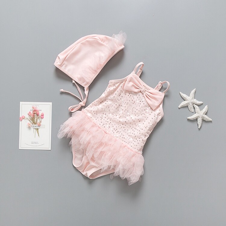 "Maillot de Bain Fille 2021 | Bikini Enfant avec Volants et Dentelle | AOMshop" 17025