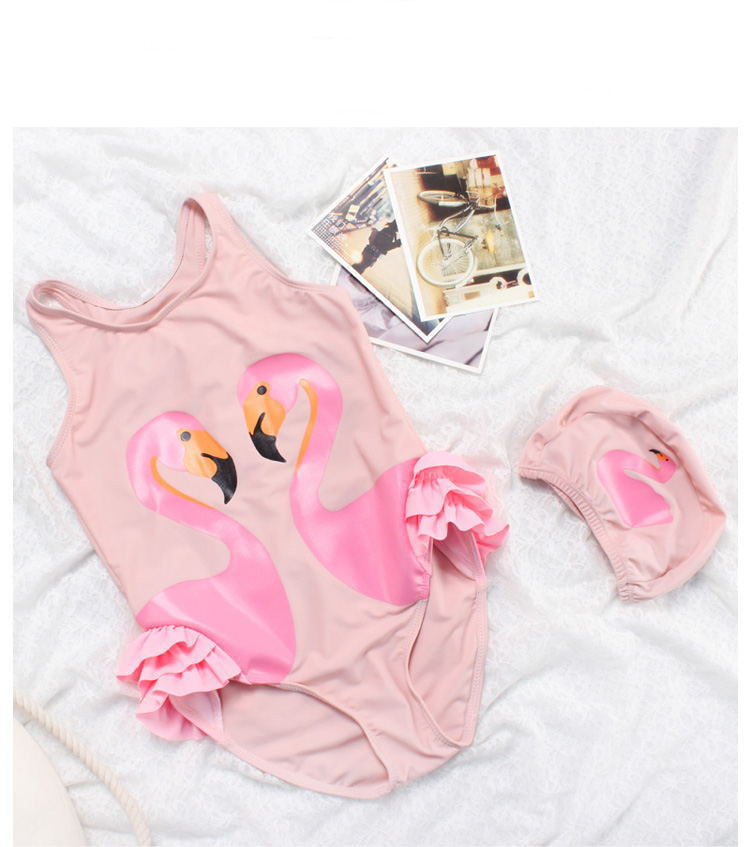 "Maillot de bain fille une pièce avec motif cartoon - AOMshop"