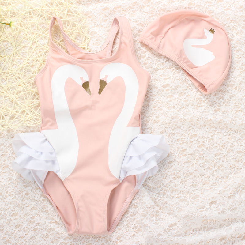 "Maillot de bain fille une pièce avec motif cartoon - AOMshop"
