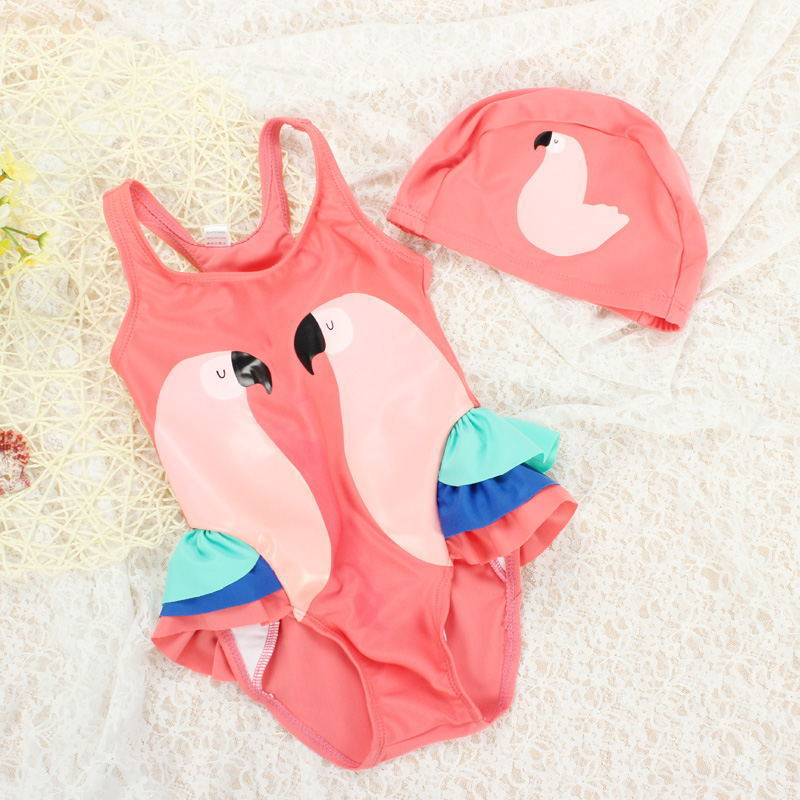 "Maillot de bain fille une pièce avec motif cartoon - AOMshop"
