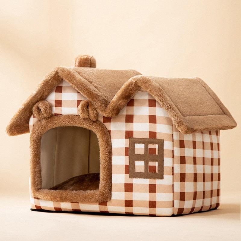 "Maison de lit pliable pour animaux de compagnie - Chien, Chat, Chiot"