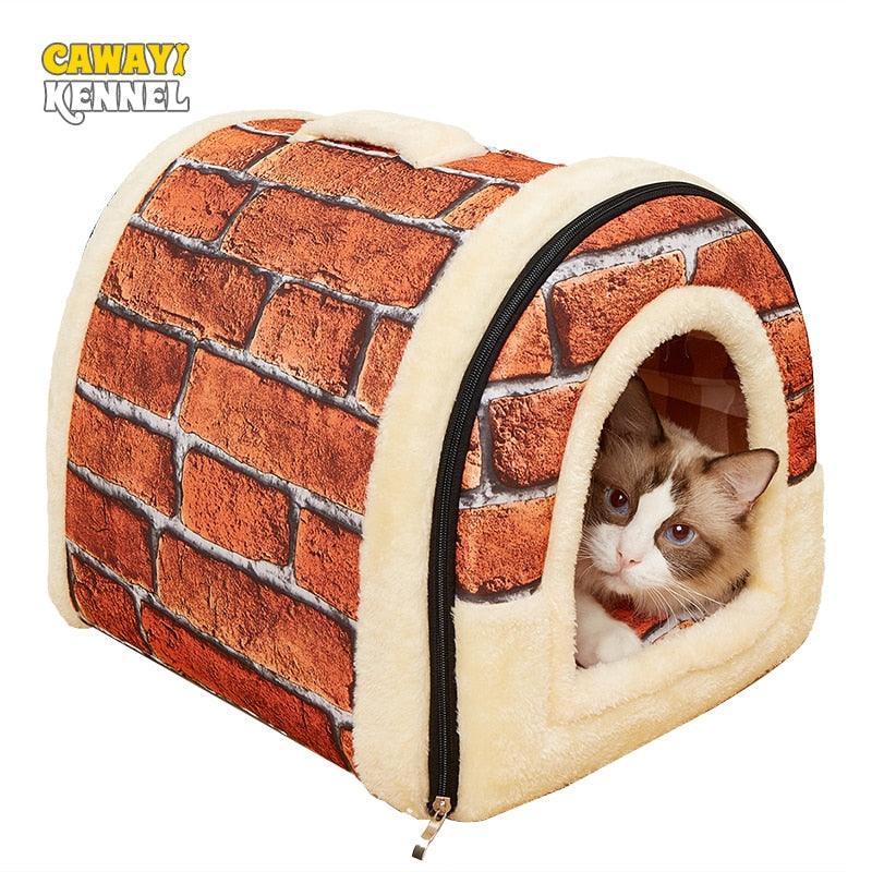 Maison pour chien et chat, lit pour animaux de compagnie