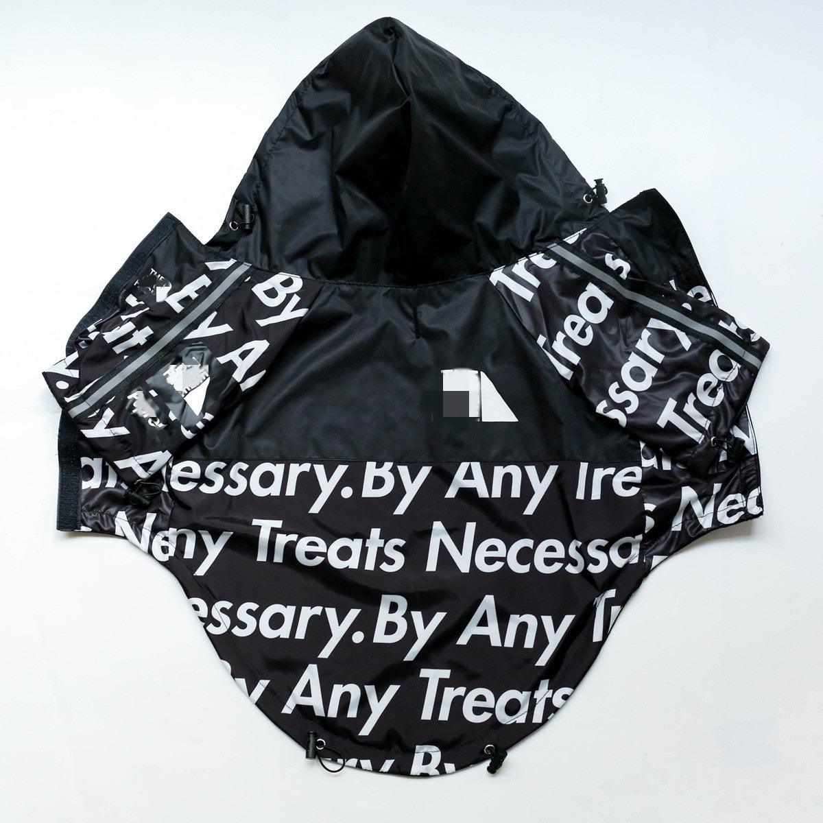 Manteau de pluie pour chien | Vêtements pour petits et grands chiens White