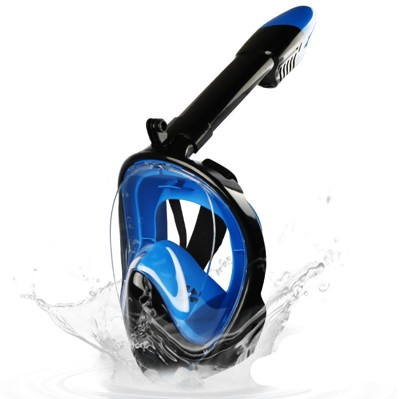 Masque de plongée intégral Full Dry sur AOMshop Dark blue