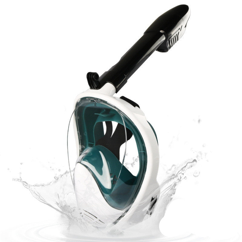 Masque de plongée intégral Full Dry sur AOMshop Blackish green