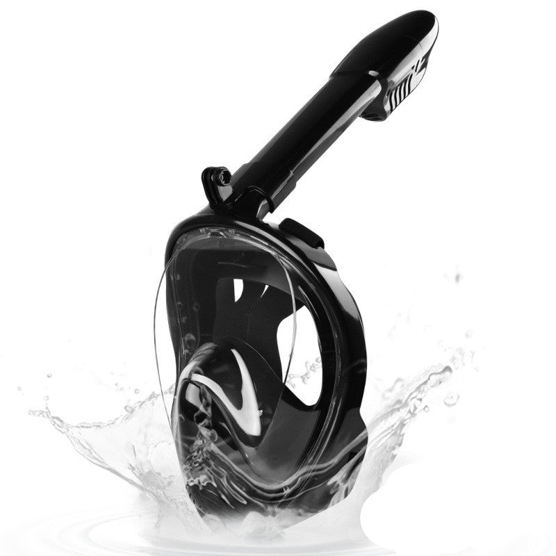 Masque de plongée intégral Full Dry sur AOMshop black
