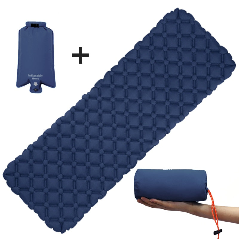 "Matelas gonflable pour camping - Ultra-léger et étanche"