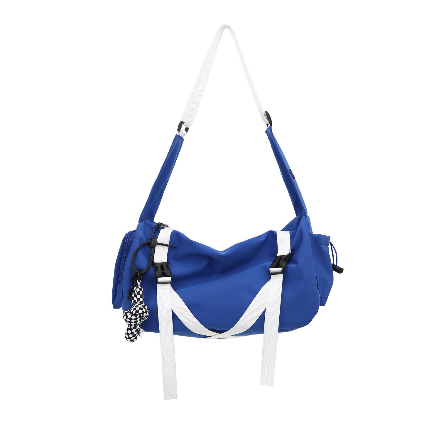 Large sac en bandoulière à large sangle pour hommes et femmes | AOMshop Blue Bag Only