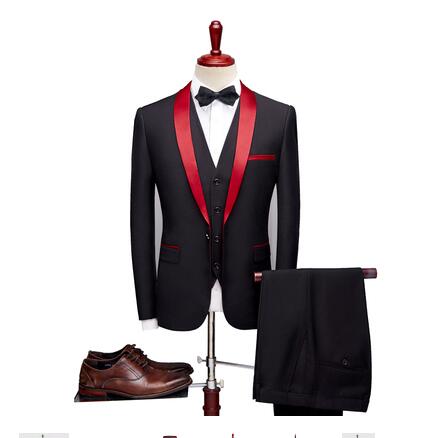 Mens Suits 3Pcs: Tenues Formelles et Casuals de Qualité Supérieure - AOMshop