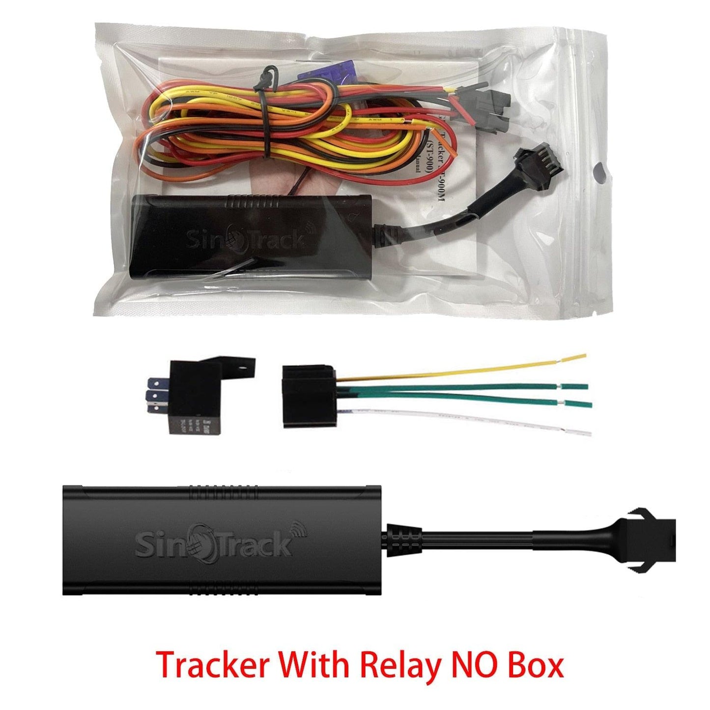 Mini GPS Tracker ST-901M pour véhicules - Localisation en temps réel via GSM Tracker Relay No Box