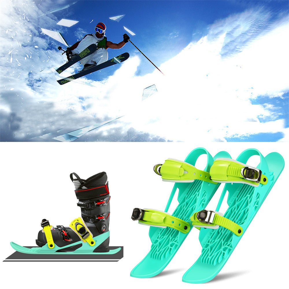 Mini Ski Skates Portable Short Skiboard - AOMshop