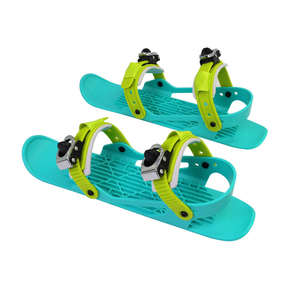 Mini Ski Skates Portable Short Skiboard - AOMshop Childrens green box