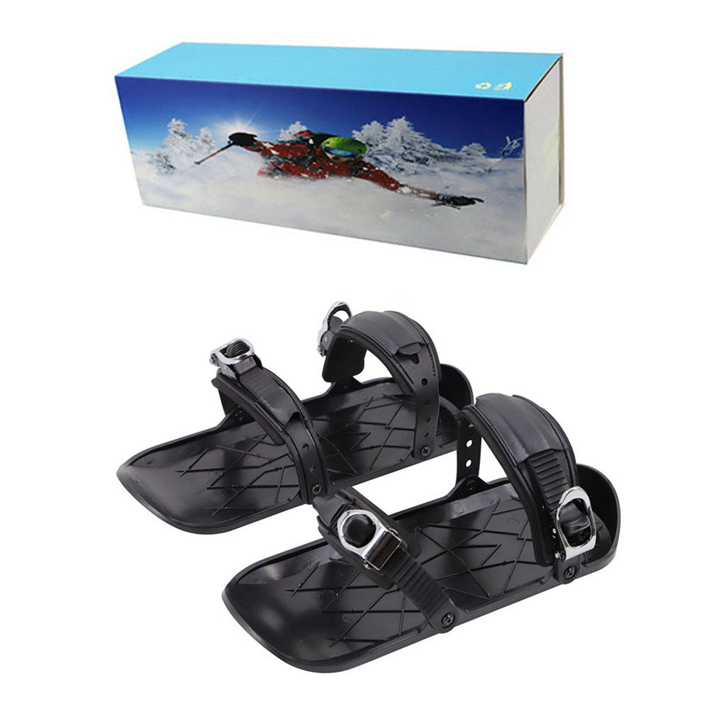 Mini Ski Skates Portable Short Skiboard - AOMshop The second generation thin box