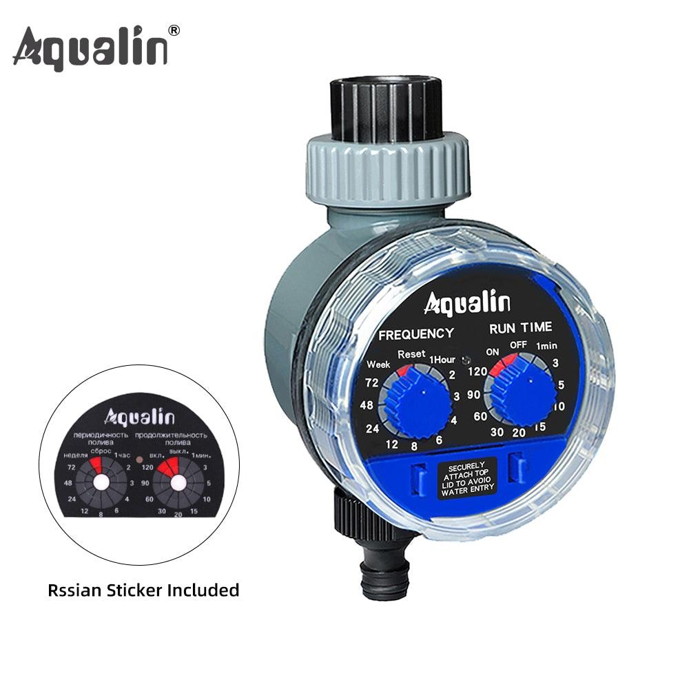 Minuterie d'eau de jardin robinet à tournant sphérique minuterie d'arrosage électronique automatique maison jardin minuterie d'irrigation système de contrôleur #21025 Aomshop