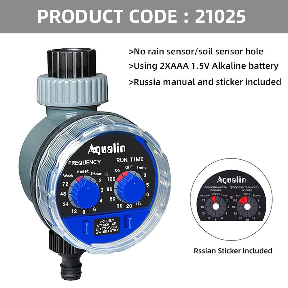 Minuterie d'eau de jardin robinet à tournant sphérique minuterie d'arrosage électronique automatique maison jardin minuterie d'irrigation système de contrôleur #21025 Aomshop