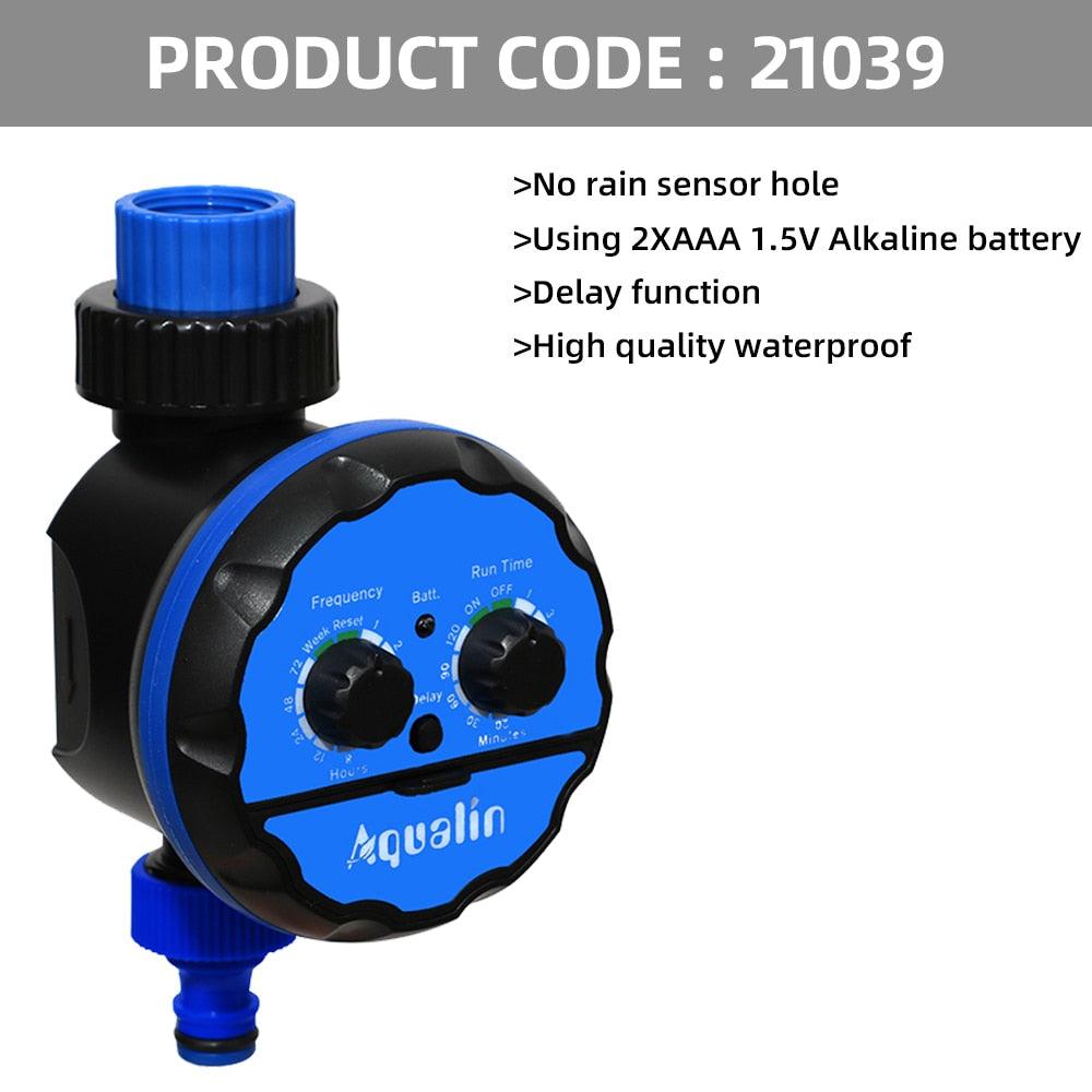 Minuterie d'eau de jardin robinet à tournant sphérique minuterie d'arrosage électronique automatique maison jardin minuterie d'irrigation système de contrôleur #21025 Aomshop