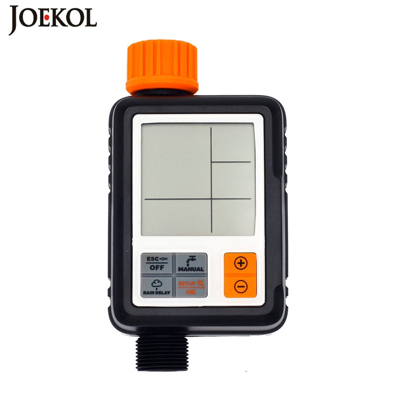 Minuteur d'arrosage automatique avec écran LCD pour jardin