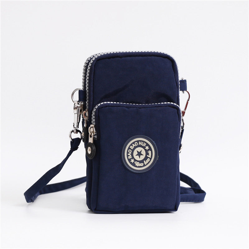 Sac à bandoulière pour téléphone portable, monnaie, mini sac | AOMshop Navy Blue