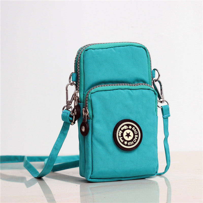 Sac à bandoulière pour téléphone portable, monnaie, mini sac | AOMshop Green