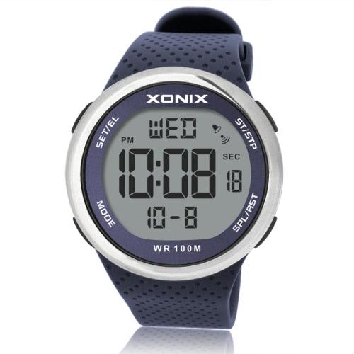 "Montre de sport étanche 100m pour homme - montre numérique pour natation et plongée" NY 003(PU) China
