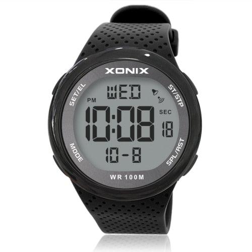 "Montre de sport étanche 100m pour homme - montre numérique pour natation et plongée" NY 005(PU) China