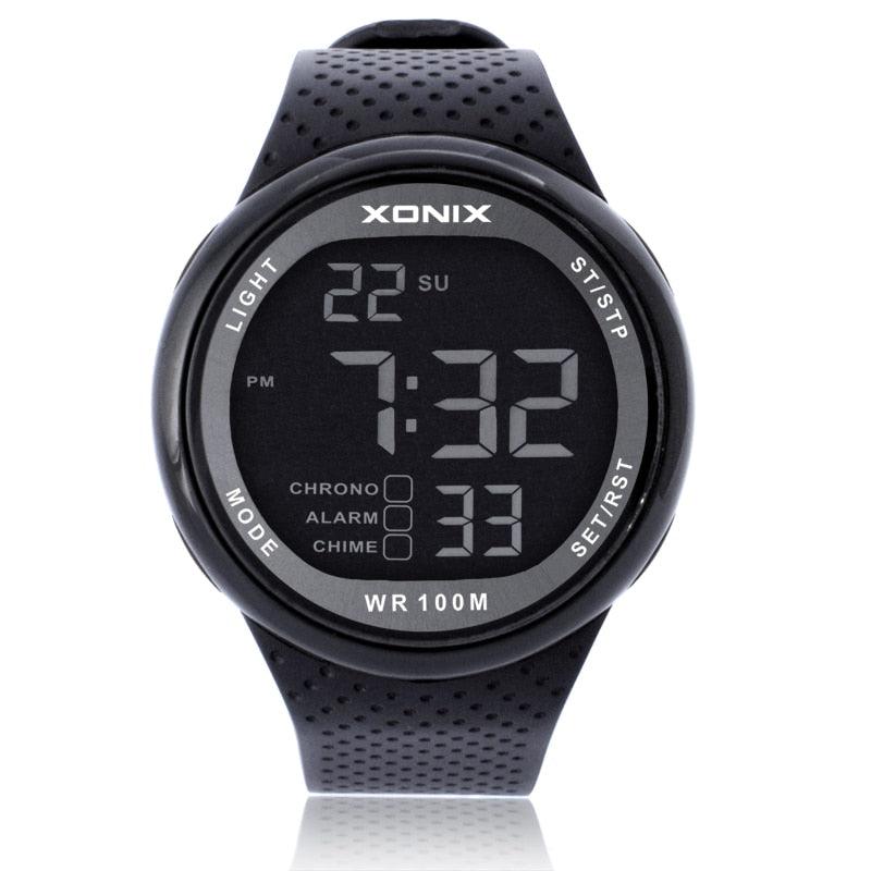 "Montre de sport étanche 100m pour homme - montre numérique pour natation et plongée"