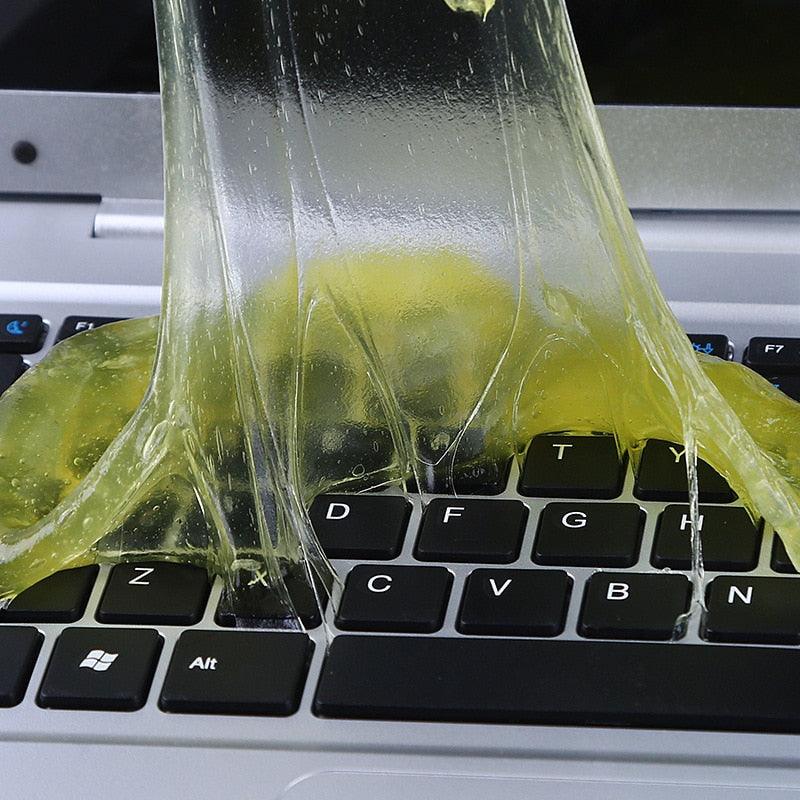 Nettoyant Magique en Gel Polyvalent pour Clavier, Voiture, Maison