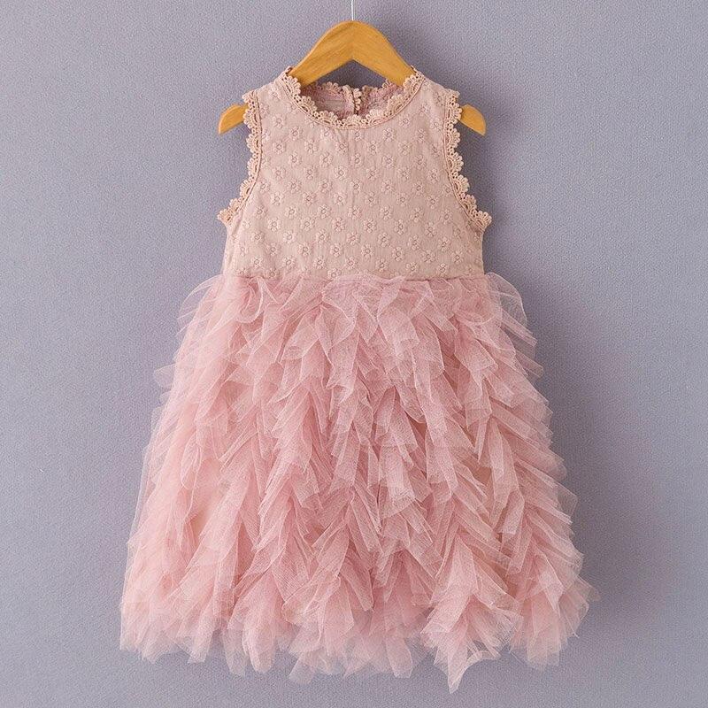 Nouvelle robe d'été de marque pour filles