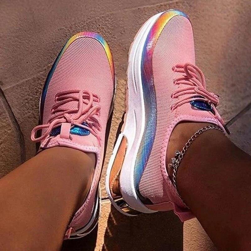 Nouvelles Sneakers Femme Pink