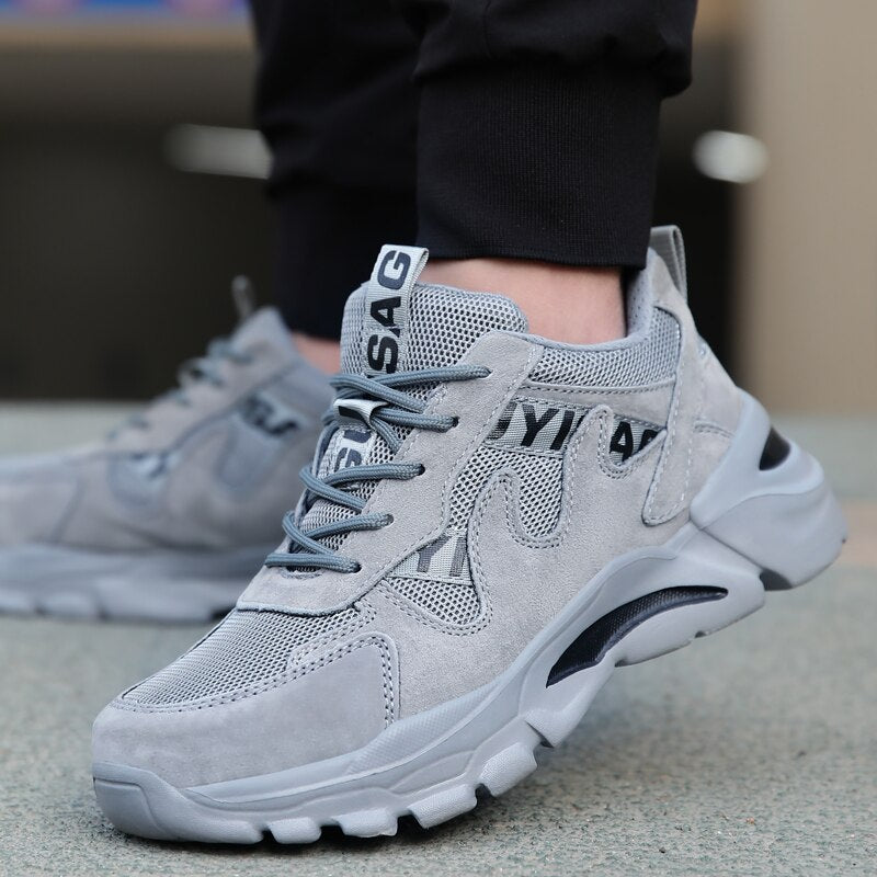"Nouvelles chaussures de sécurité à bout en acier pour hommes - Chaussures de travail résistantes aux perforations et antidérapantes"
