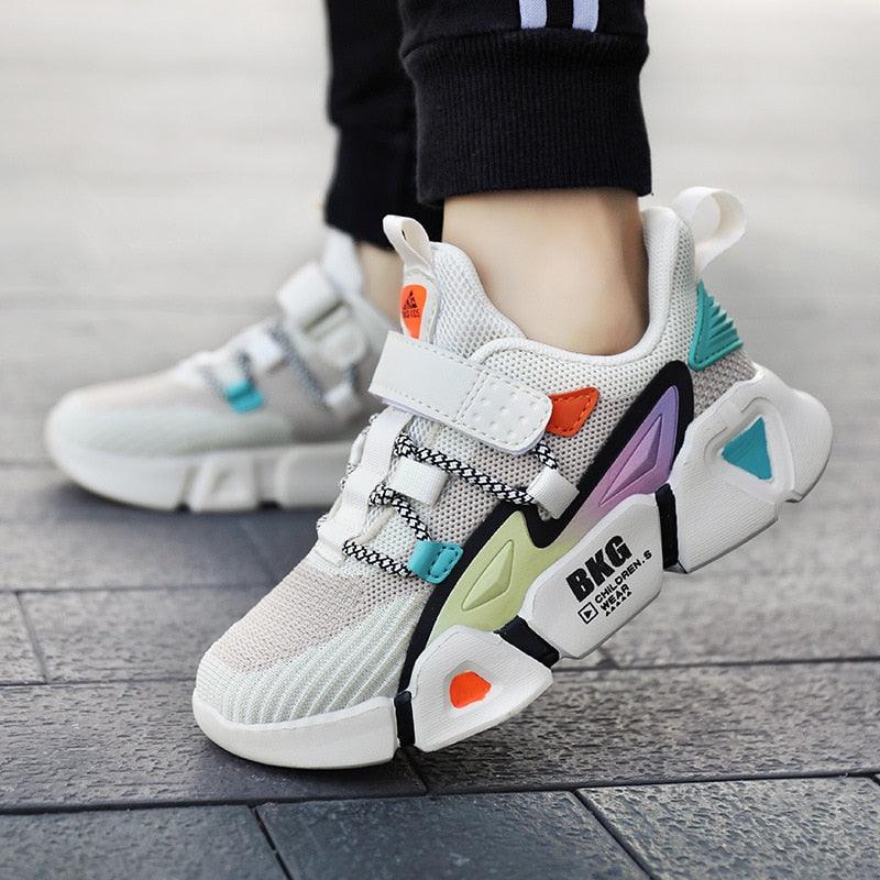"Nouvelles chaussures de sport pour enfants : baskets garçon/fille printemps mode"