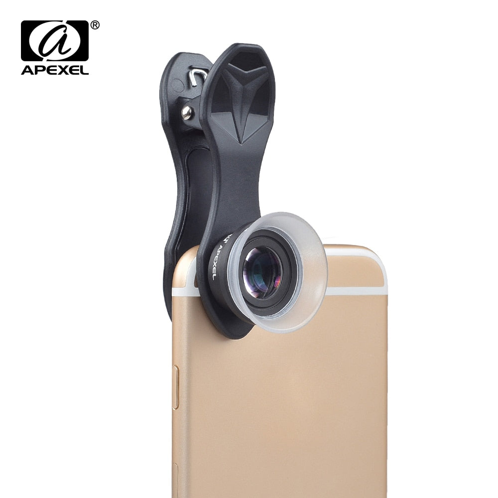Objectif macro professionnel APEXEL HD 12X-24X pour iPhone Xiaomi Android Default Title