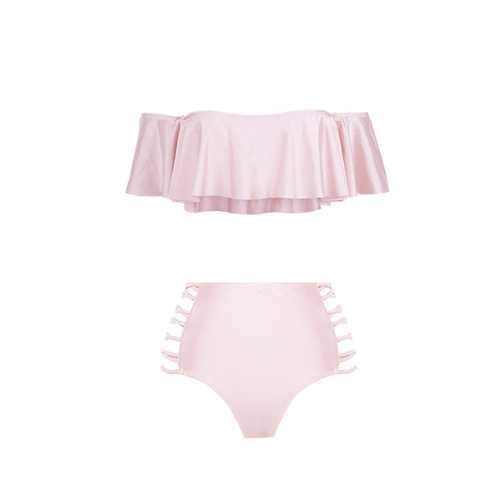 "Obtenez le nouveau maillot de bain à une épaule et taille haute chez AOMshop"