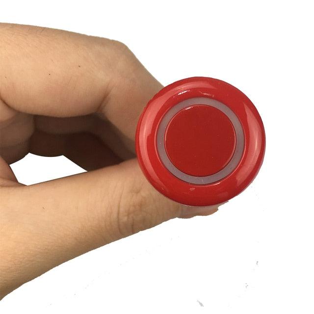 OkeyTech 8 Sensors Parking Sensor - Aide au stationnement avec radar de recul pour voiture Red