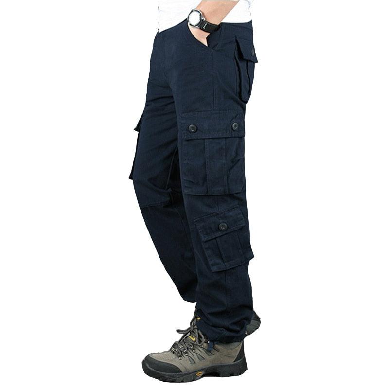 Pantalon cargo militaire pour homme Blue