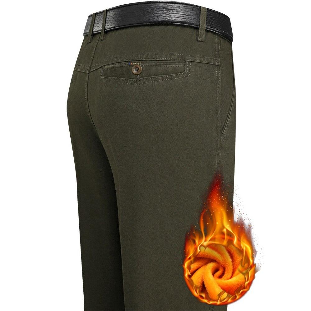 Pantalon en coton noir pour homme -