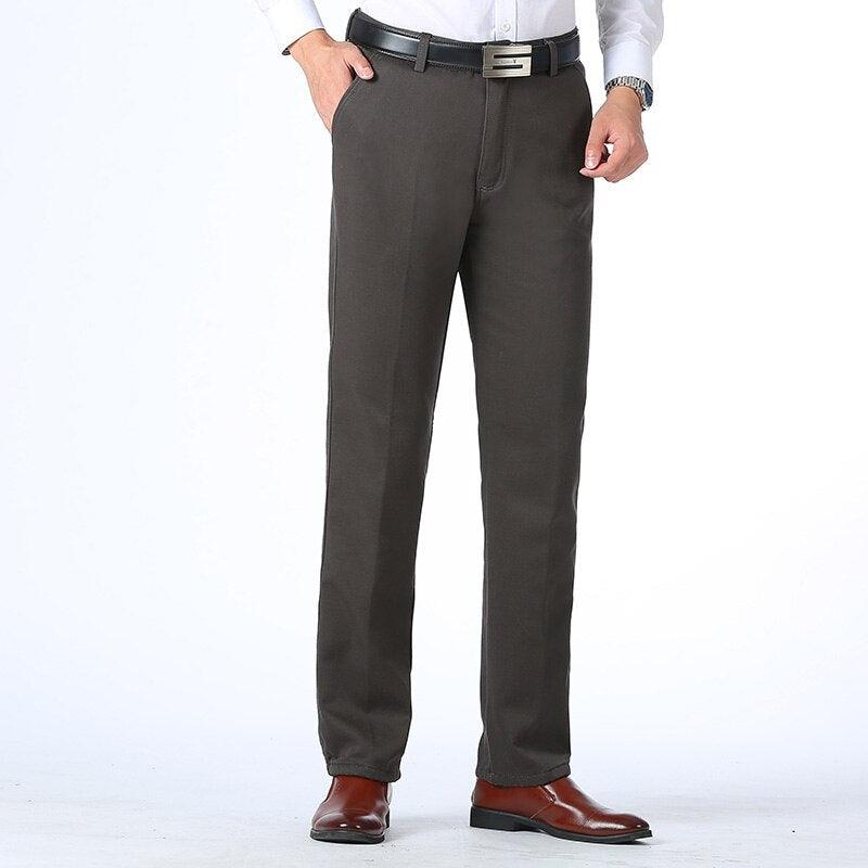 Pantalon en coton noir pour homme - Dark Gray Pants