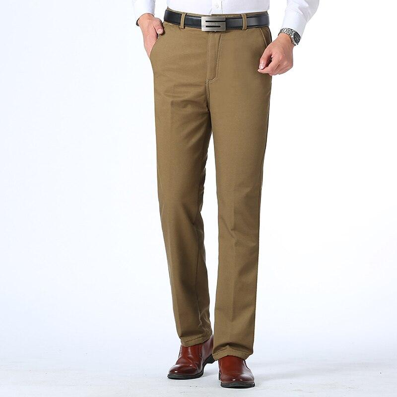 Pantalon en coton noir pour homme - Khaki Pants