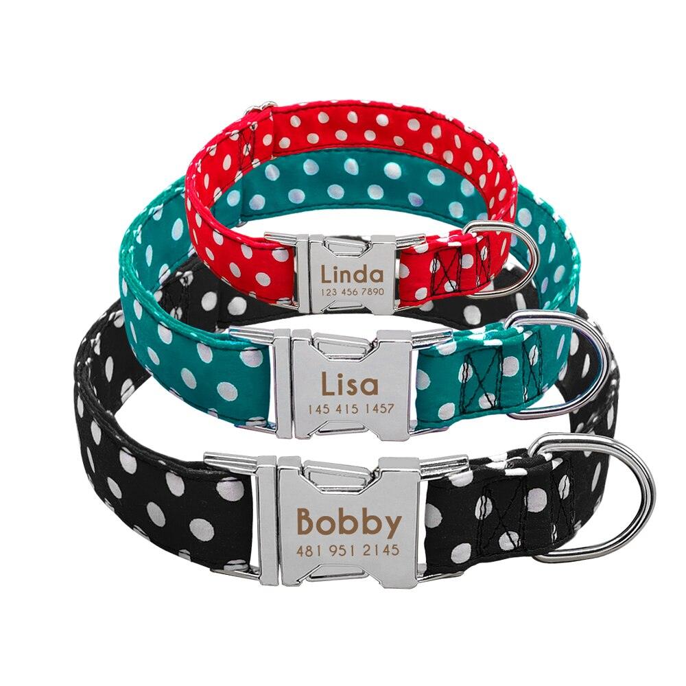Personnalisez le collier de votre chien avec un nom gravé