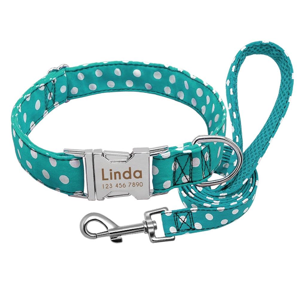 Personnalisez le collier de votre chien avec un nom gravé Blue