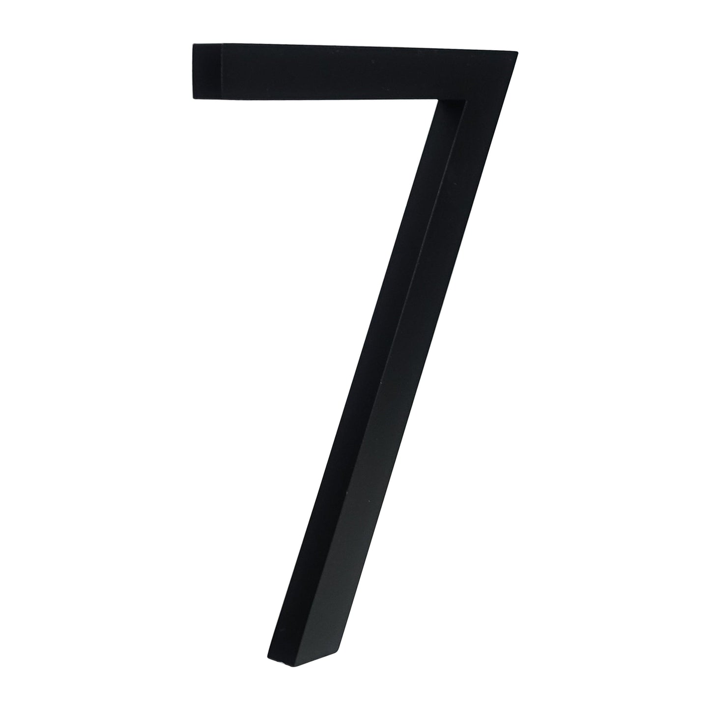 "Plaque d'adresse flottante noire pour maison, chiffres modernes de 15cm" 7