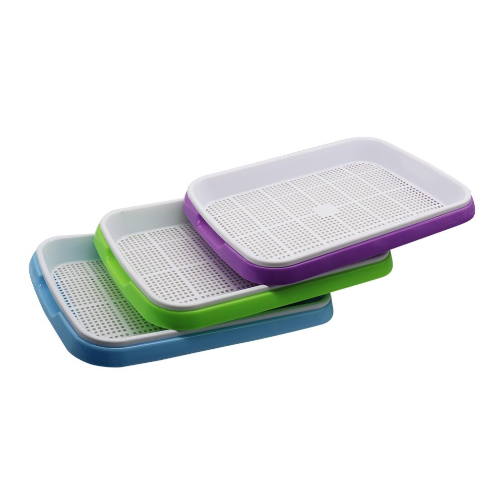 Plateau hydroponique à double couche pour la culture de pousses de soja